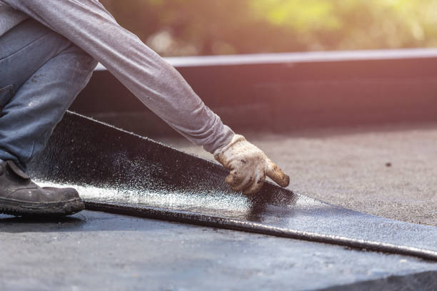 Professional Exterior Waterproofing technician working in Frankfort, OH